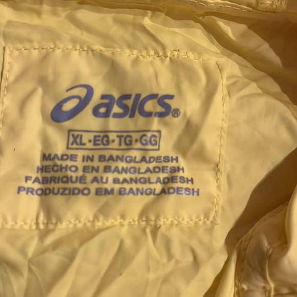 Asics packable rain jacket **SOLD** - Picture 4 of 13